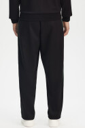 Fred Perry Two Colour Tape Track Pants Black