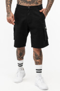 Lonsdale Balrath Cargo Shorts Black Grey