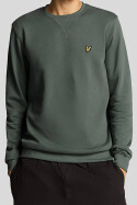 Lyle & Scott Crew Neck Sweater Argyle Teal