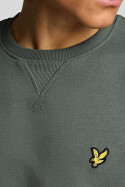 Lyle & Scott Crew Neck Sweater Green Mercurial