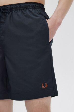 Fred Perry Classic Swimshorts Navy Cinnamon