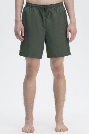 Fred Perry Classic Swimshorts Court Green Black