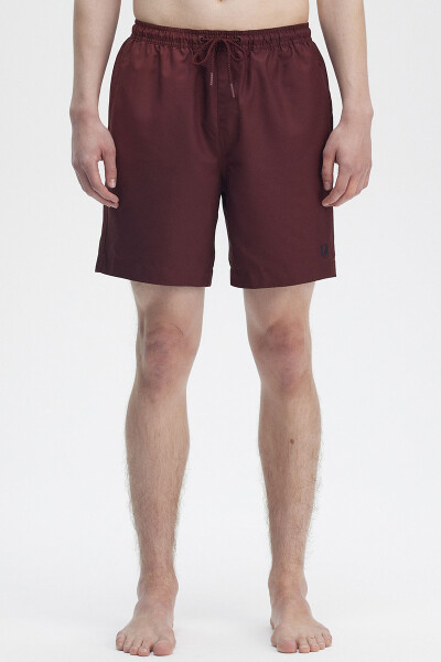 Fred Perry Classic Swimshorts Oxblood Navy