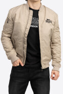 Lonsdale Tern Hill Bomber Jacket Sand XL