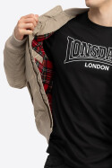 Lonsdale Tern Hill Bomber Jacket Sand XL