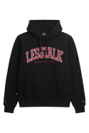 Less Talk College Hoodie Black