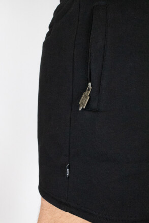 Less Talk College Shorts Black