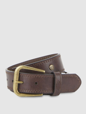 Dickies Studded Belt Dark Brown