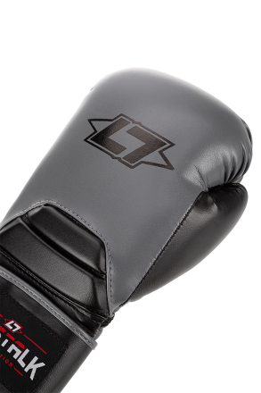 Less Talk Boxing Gloves T34 Black Asphalt