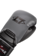 Less Talk Boxing Gloves T34 Black Asphalt