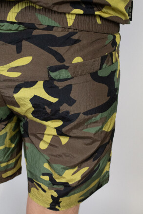 Unfair Athletics DMWU Crushed Jungle Camo Shorts