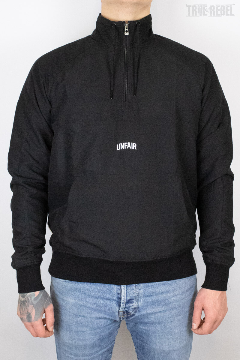 Unfair Athletics Curved Halfzip Black