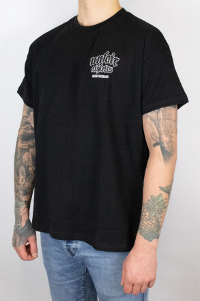 Unfair Athletics Inspired Easy Fit T-Shirt Black