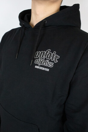 Unfair Athletics Inspired Easy Fit Hoodie Black XL