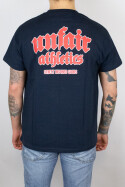 Unfair Athletics Inspired Easy Fit T-Shirt Navy