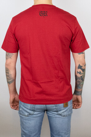 True Rebel T-Shirt Good Dogs Cherry Red