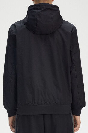 Fred Perry Hooded Brentham Jacket Black