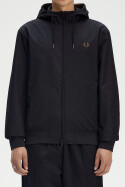 Fred Perry Hooded Brentham Jacket Black