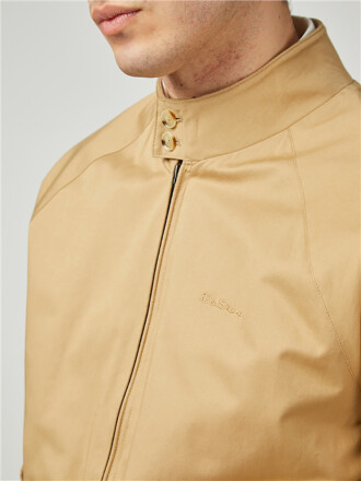 Ben Sherman Signature Harrington Jacket Sand