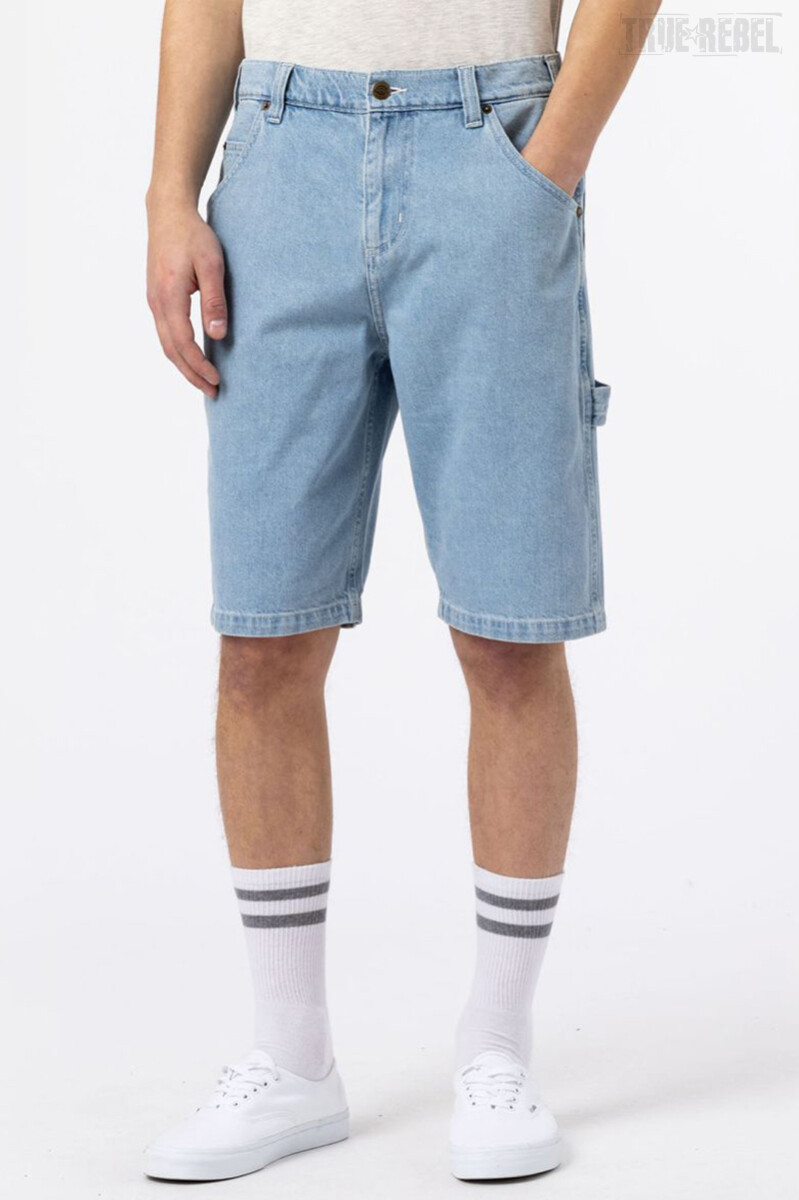 Dickies Garyville Denim Shorts Vintage Blue