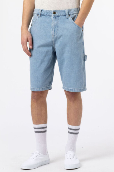 Dickies Garyville Denim Shorts Vintage Blue