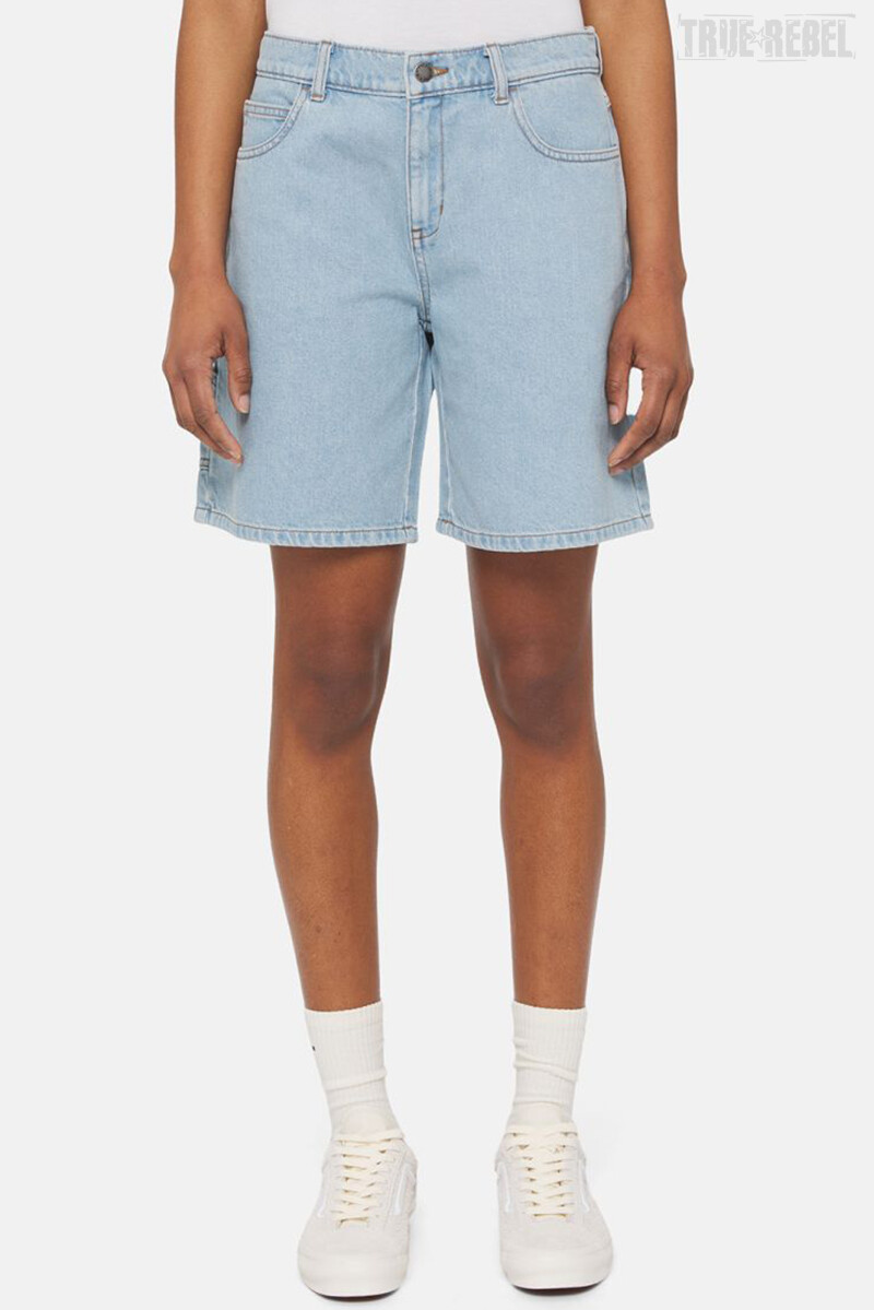 Dickies Ladies Herndon Shorts Vintage Blue