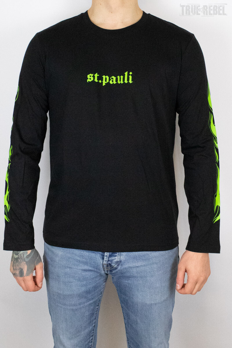 Ur So Cool Flame Longsleeve Black