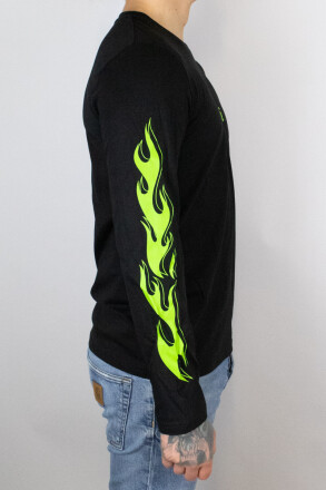 Ur So Cool Flame Longsleeve Black