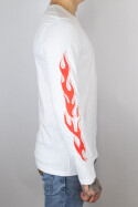 Ur So Cool Flame Longsleeve White