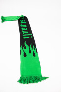 Ur So Cool Flame Scarf Black