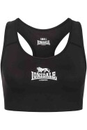 Lonsdale Ladies Wardour Sports Bra Black White