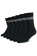 Lonsdale Gilbert Socks Black (6 Pack)