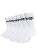 Lonsdale Gilbert Socks White (6 Pack)