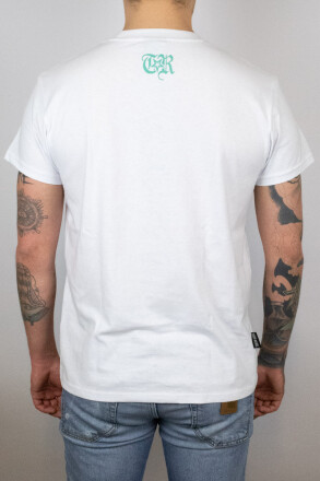 True Rebel T-Shirt FCK NZS Florida Central White