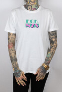 True Rebel T-Shirt FCK NZS Florida Central White
