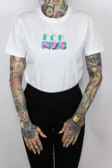 True Rebel T-Shirt FCK NZS Florida Central White