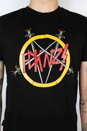 True Rebel T-Shirt FCK NZS Reign In Blood Black
