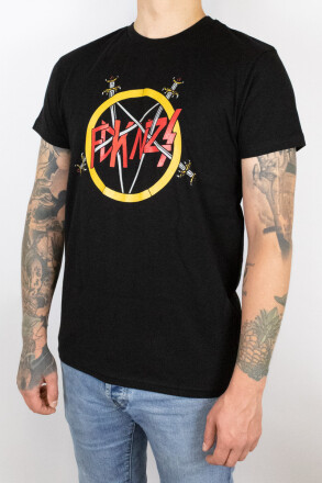 True Rebel T-Shirt FCK NZS Reign In Blood Black