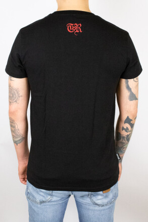 True Rebel T-Shirt FCK NZS Reign In Blood Black