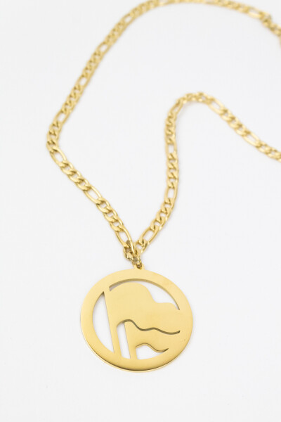 Sixblox. Antifa Soli-Necklace Golden