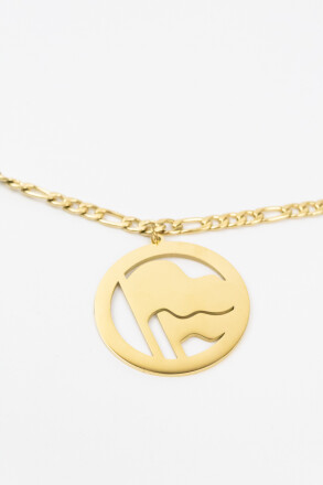 Sixblox. Antifa Soli-Necklace Golden