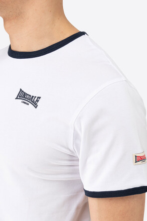 Lonsdale Trelill T-Shirt White Navy