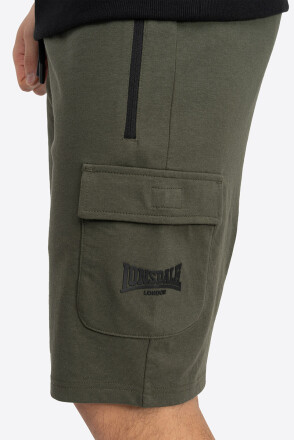 Lonsdale Totton Shorts Olive Black