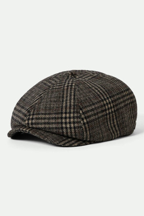 Brixton Brood Cap Khaki Brown Plaid