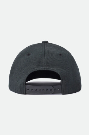 Brixton Crest Snapback Cap Black
