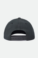 Brixton Crest Snapback Cap Black