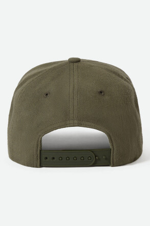 Brixton Crest Snapback Cap Ivy Green