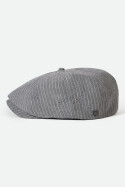 Brixton Lightweight Brood Cap Light Grey White Stripe