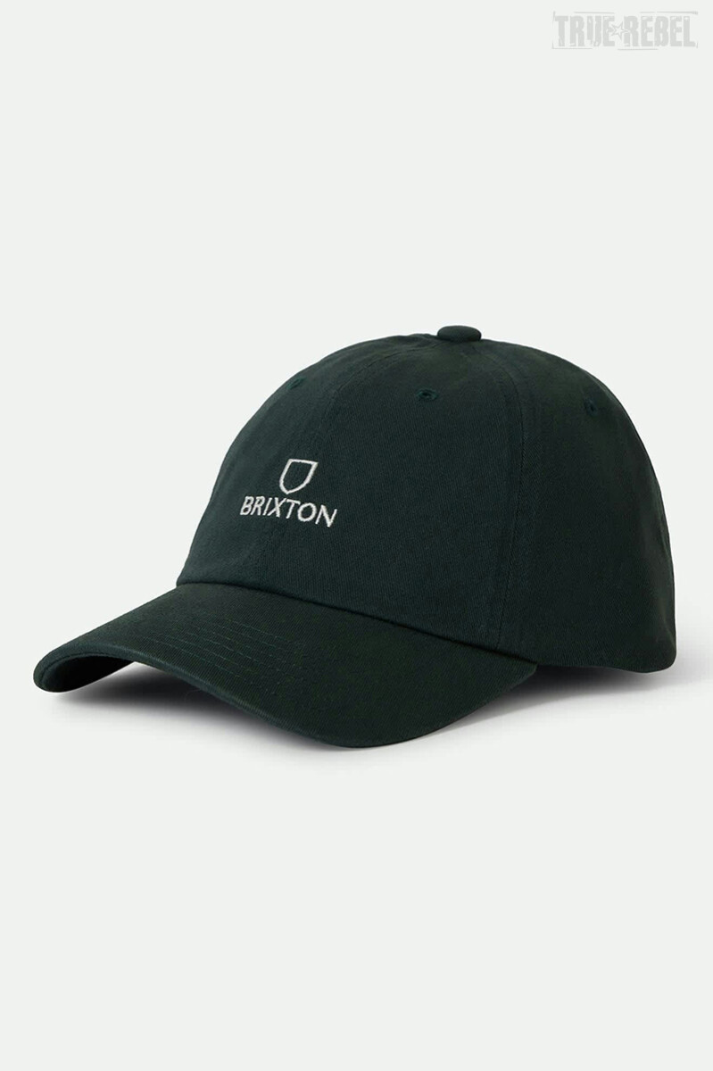 Brixton Low Profile Alpha Cap Deep Forest Rinse