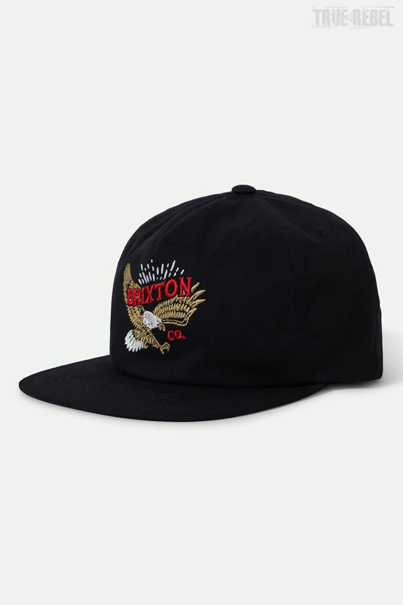 Brixton Keller Snapback Cap Black